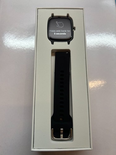 Black smart watch - watch, with
