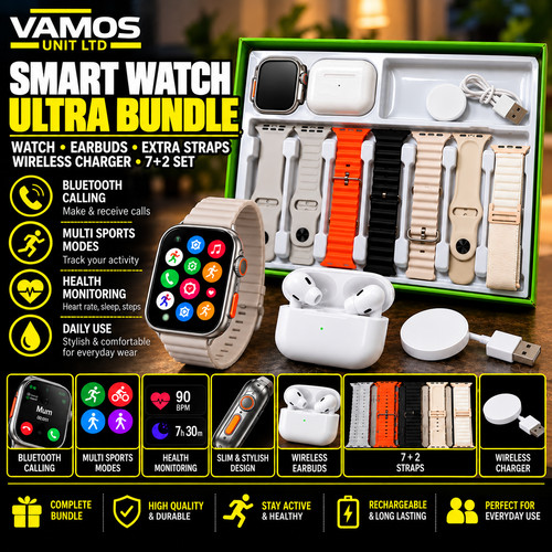 Smart watch ultra bundle - smart,