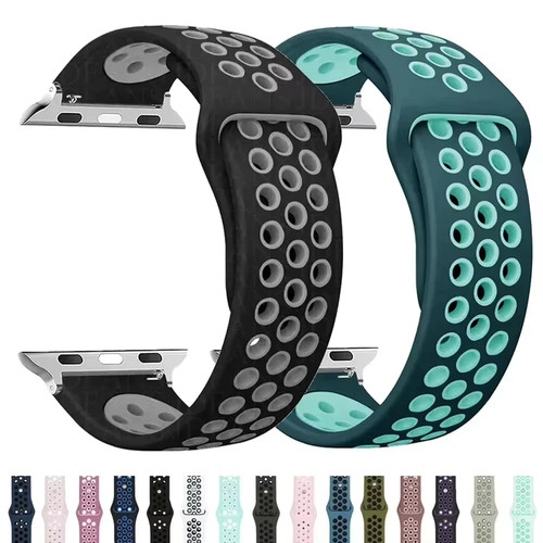 Silicone sport band for apple - silicone,