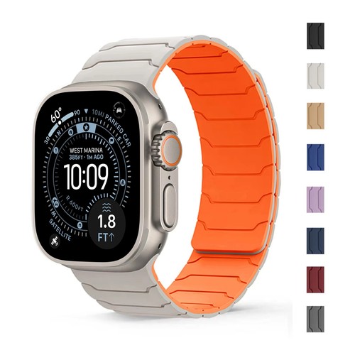 Magnetic silicone strap band - magnetic,