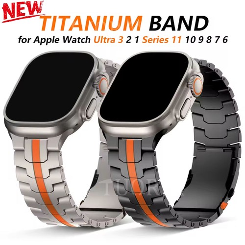 Titanium metal strap band for - metal,